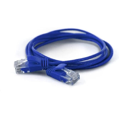 Wantec Network Cable UTP CAT.6A D2,8MM 1,50M Blue — image 1